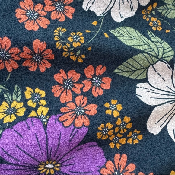 Princess highway floral print blouse with tie neck. Excellent condition - Picture 6 of 7